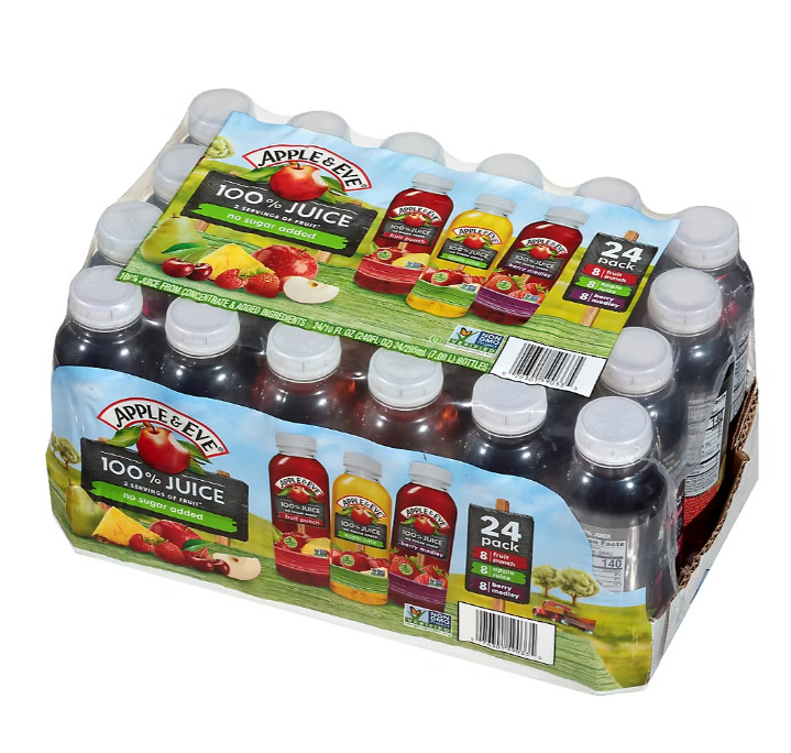 Apple & Eve 100% Fruit Juice Variety Pack, 24 pk./10 oz. NO SHIP TO CA