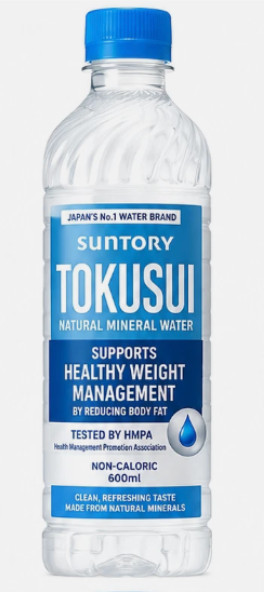 Suntory Tokusui 600ml x 6pk Reduces Visceral Fat Functional Japan Mineral Water