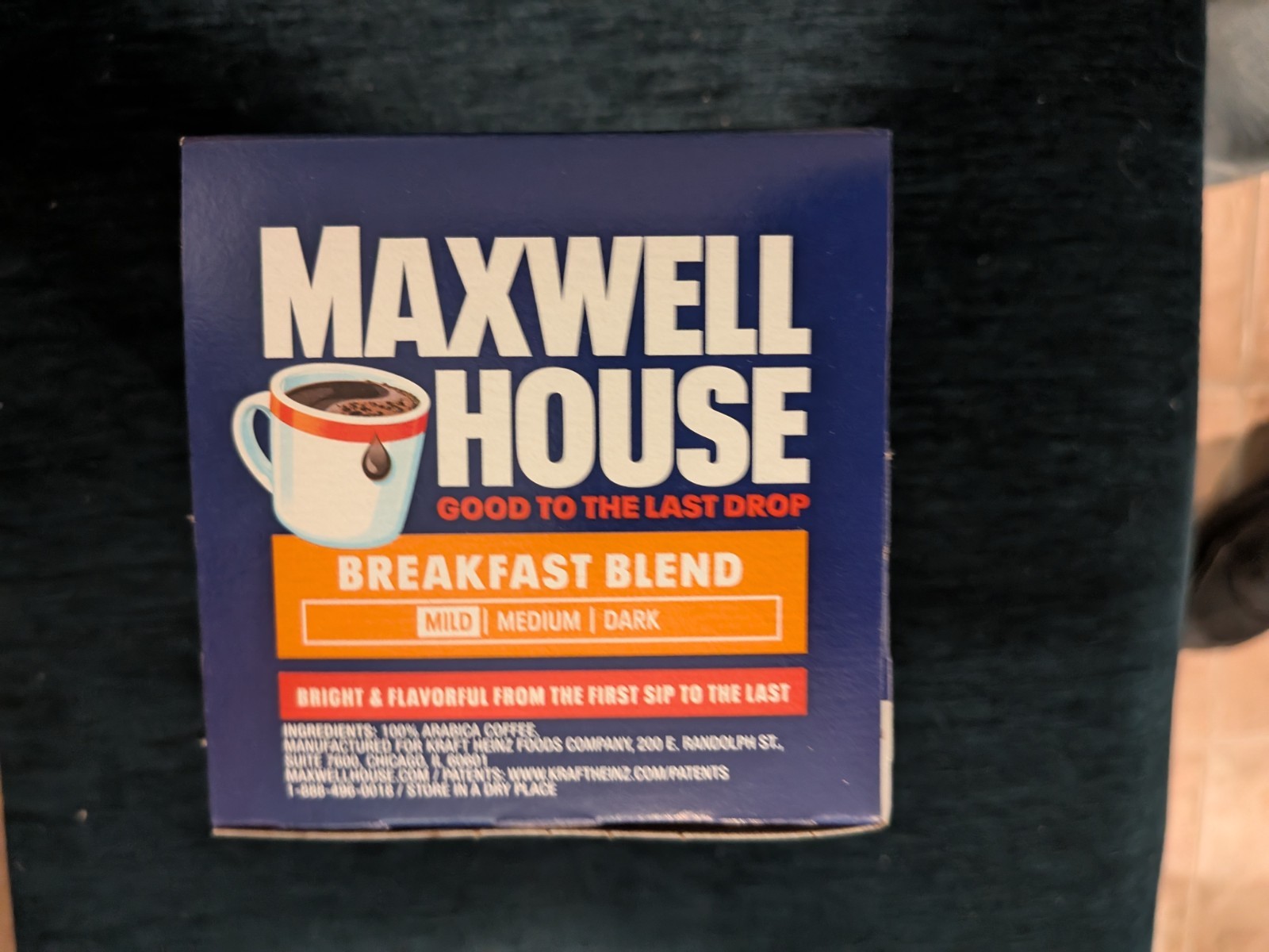 Maxwell House Breakfast Blend Mild Roast K-Cup® Coffee Pods, 360 K Cups