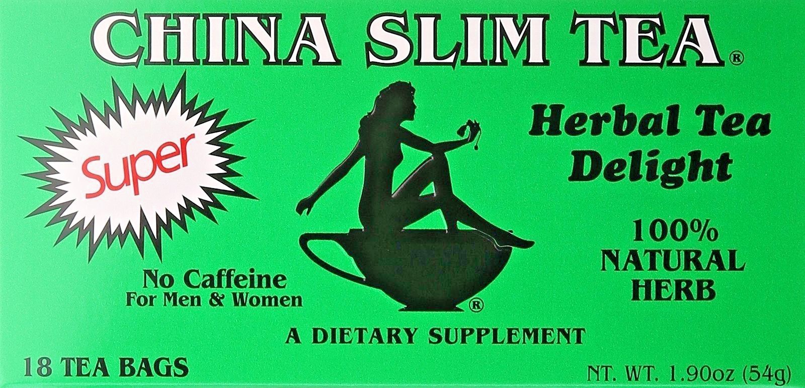 1/3/5 Bags China Slim Tea Super Herbal Tea Delight 100 % All Natural 18 Tea Bags