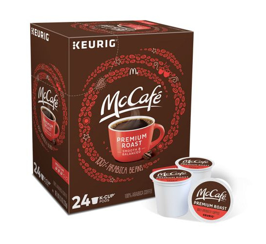 McCafe Premium Roast Coffee 24 to 144 Keurig K cups Pick Any Size