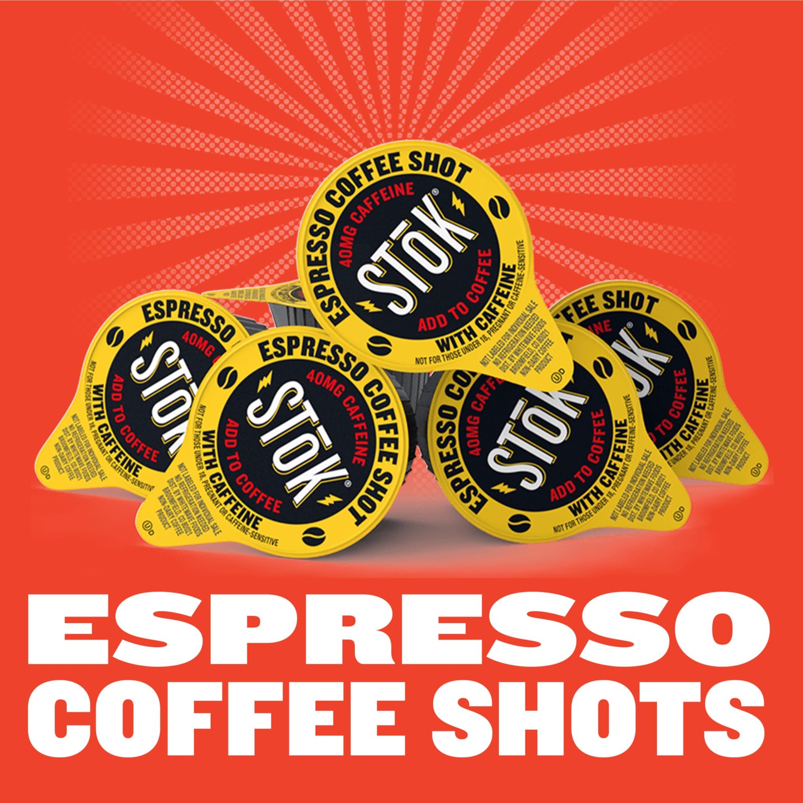 Espresso Coffee Shots, Black, Unsweetened, Dark Roast Coffee, Ready to Drink,…