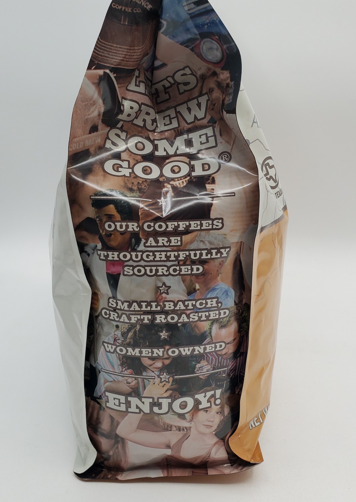Independence Tex A De Olla Whole Bean Coffee 5lb Brown Sugar Cinnamon BB 5/26