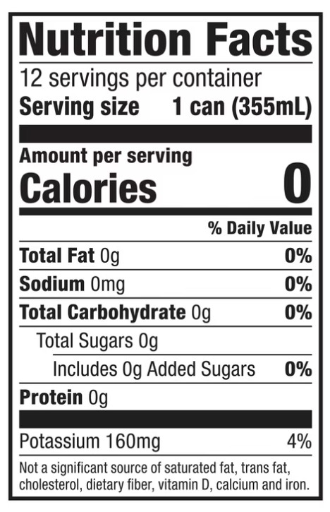Clear American Golden Peach Water Sparkling Water, 12 fl oz, 12 pack