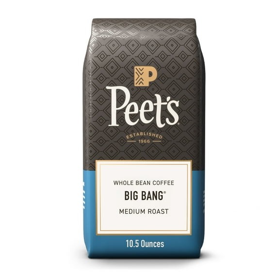 Peet’s Coffee Big Bang Premium Medium Roast Ground Coffee, Arabica, 10.5 oz.