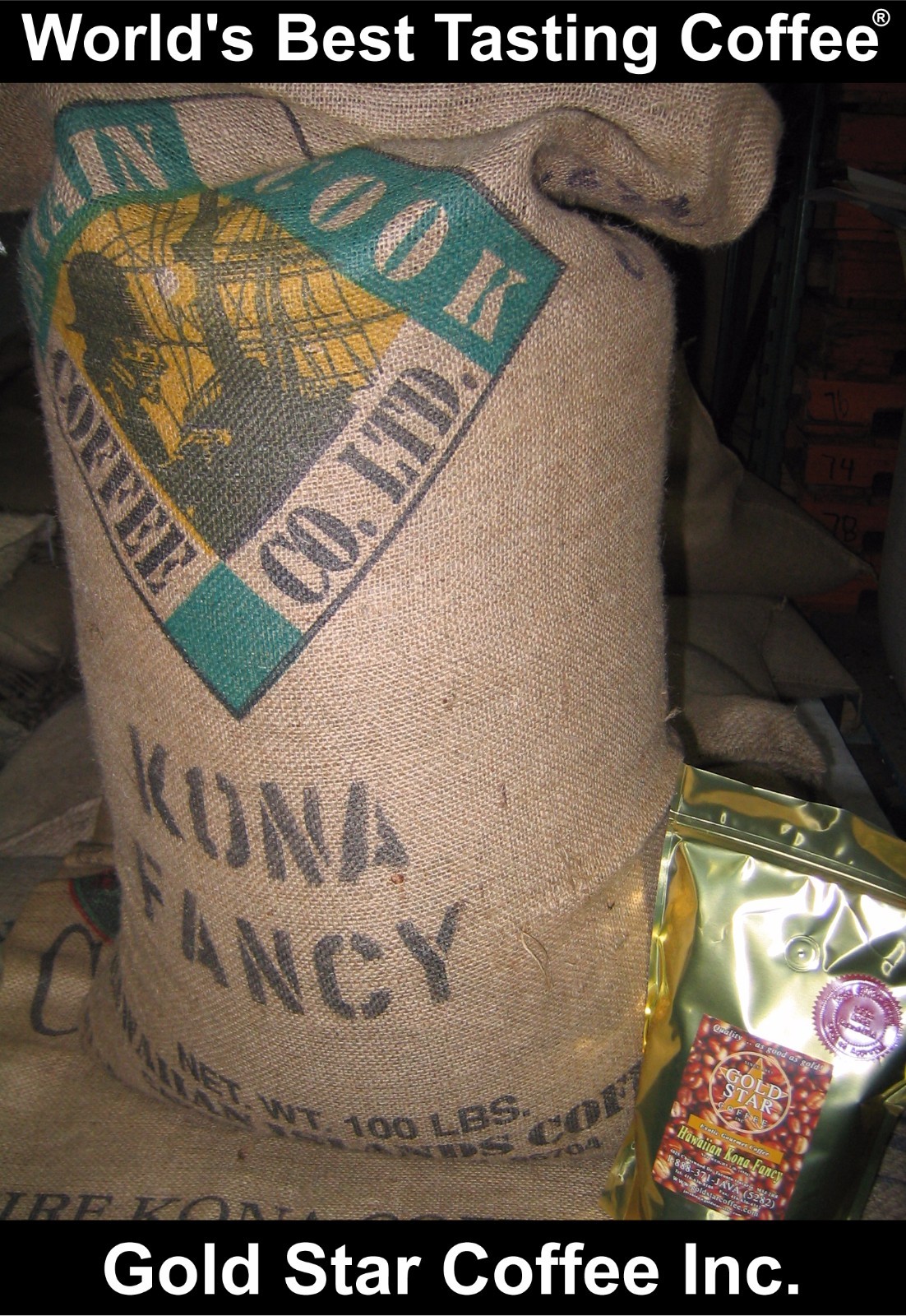 Custom Labeled Coffee – 10 lb Hawaii Hawaiian Kona – Roasted Fresh as Ordered