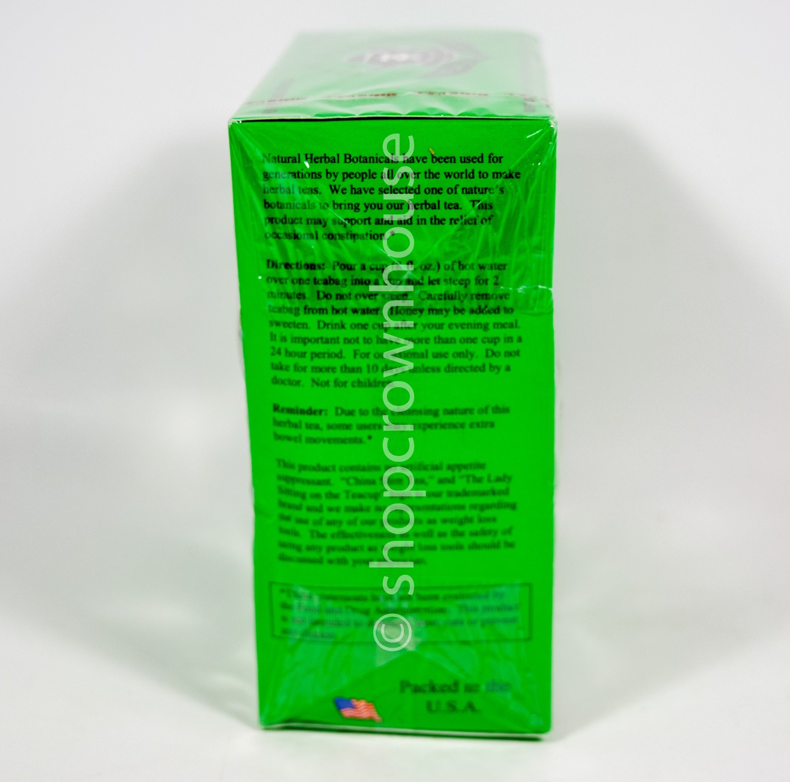 China Slim Tea Extra Strength Herbal Tea Delight No Caffeine 36 Bag Box 01/2027