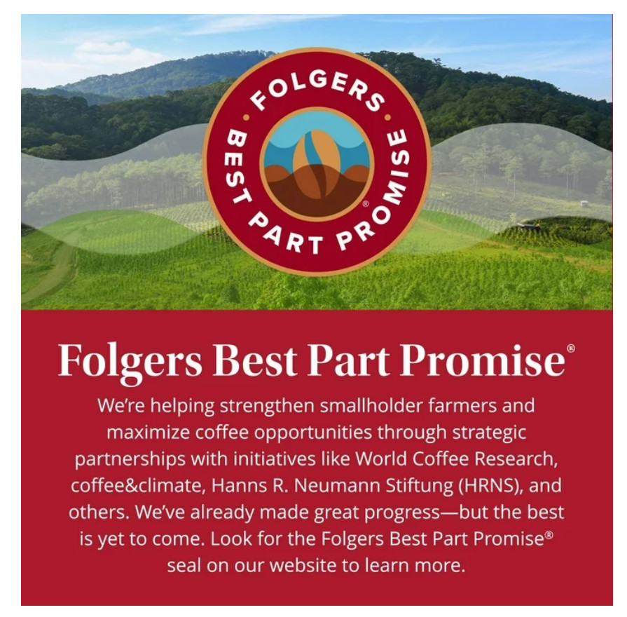 Folgers Classic Roast, Medium Roast Coffee, Keurig K Cup Pods, 48 Count Box