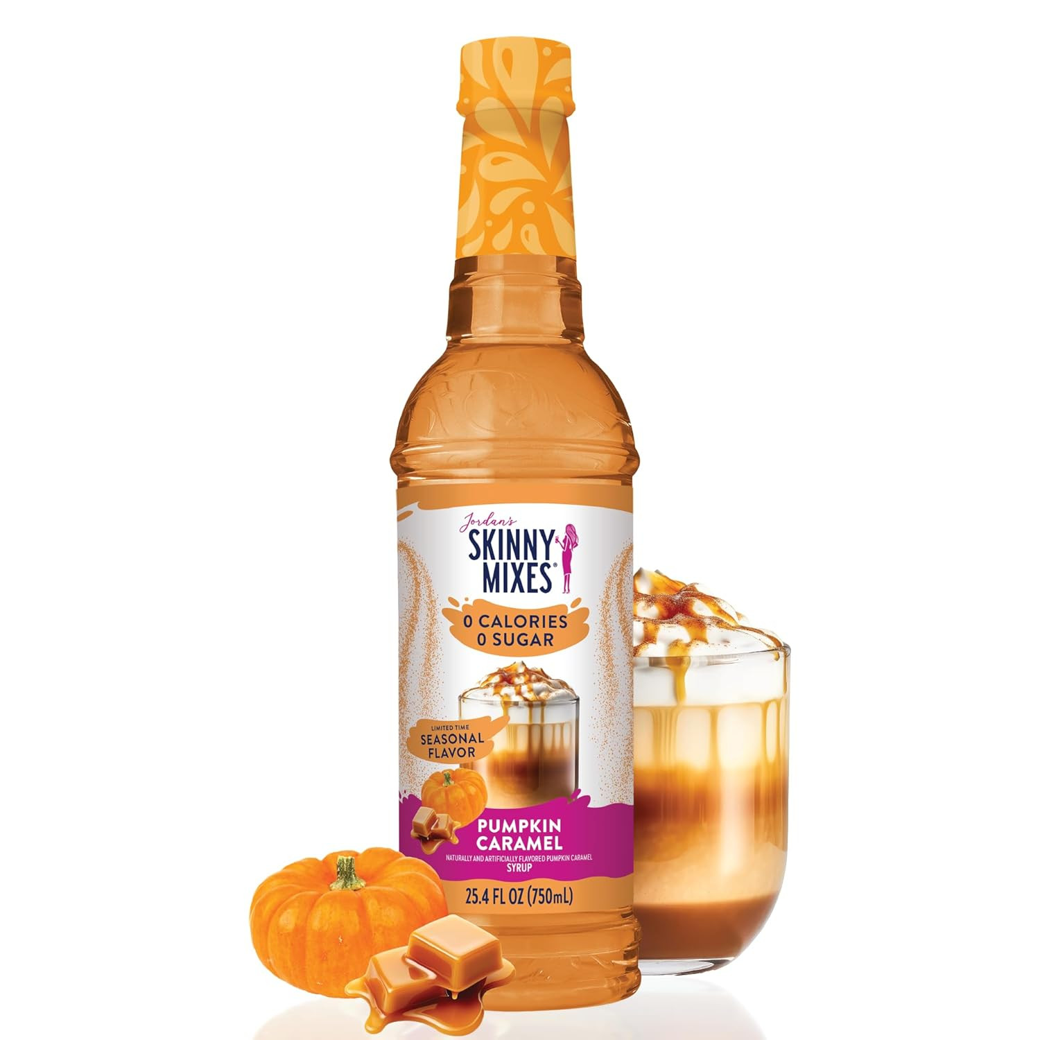 Sugar Free Coffee Syrup, Holiday Fall Syrup Trio Coffee Flavoring Syrup, Zero Ca
