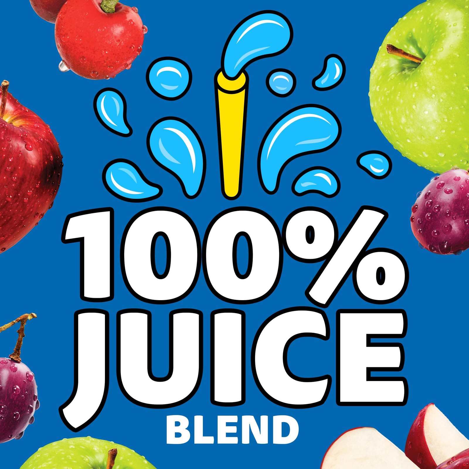 Capri Sun Fruit Punch Ready-to-Drink 100% Juice (40 Pouches, 4 Boxes of 10)