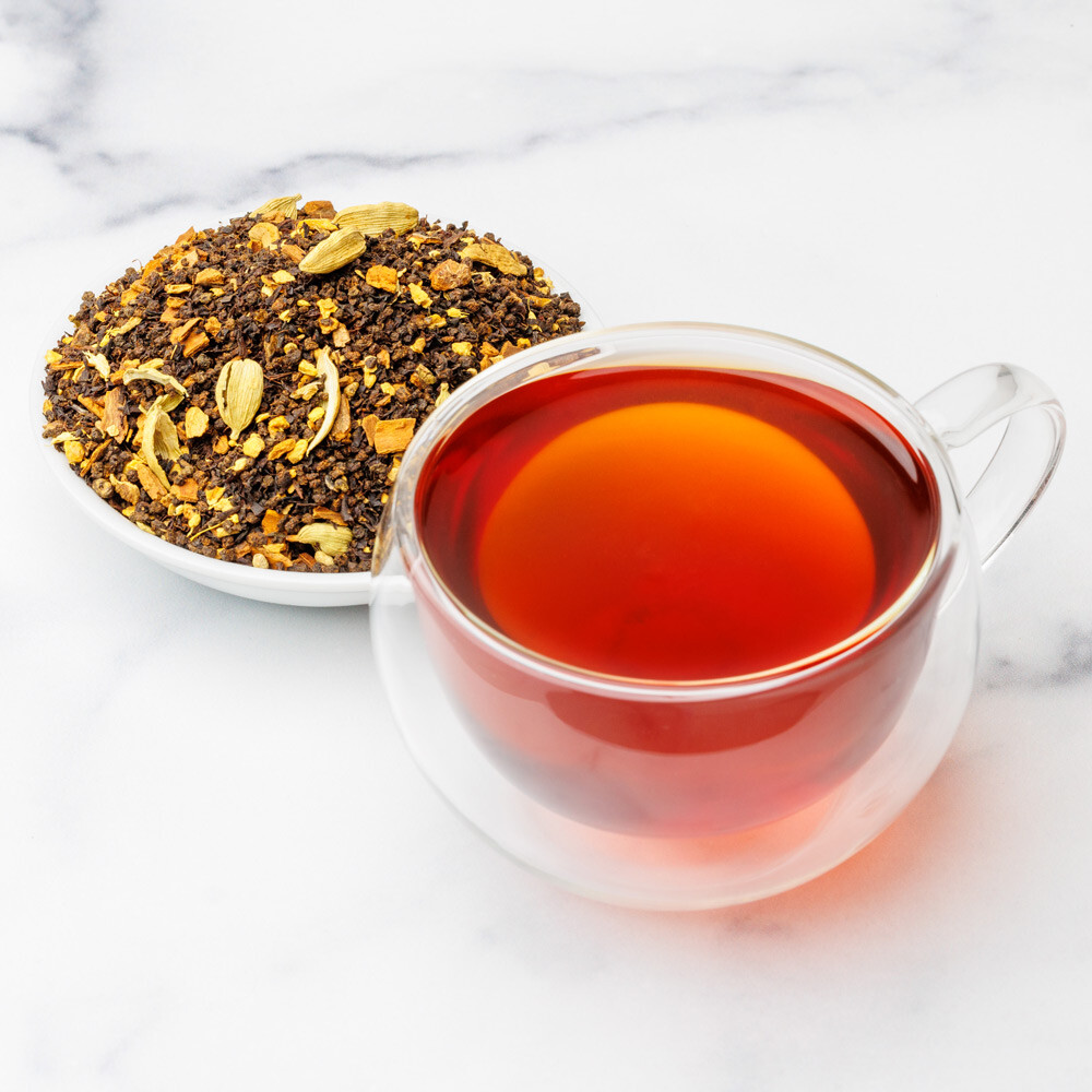 Masala Chai Black Tea – Classic Indian Loose Leaf Blend – Fusion Teas