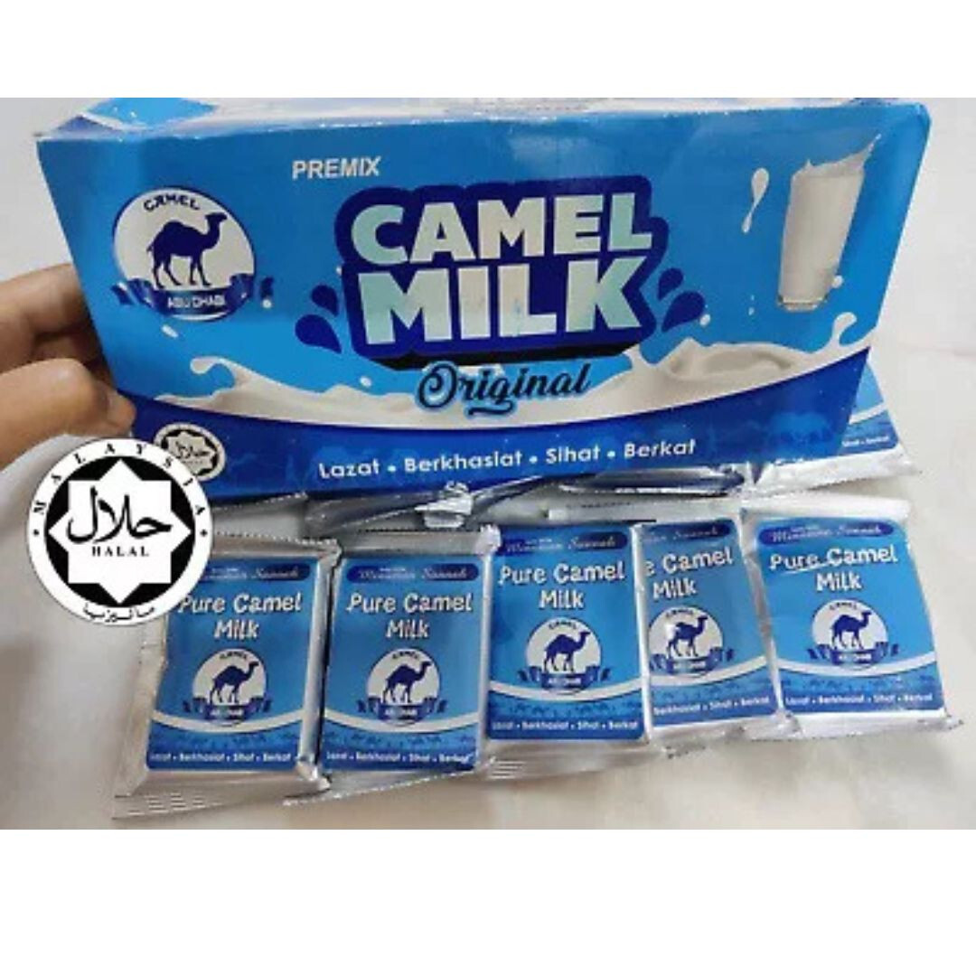 10 Boxes New Original Camel Milk Powder HALAL (200 sachets x 25g) – Fast DHL