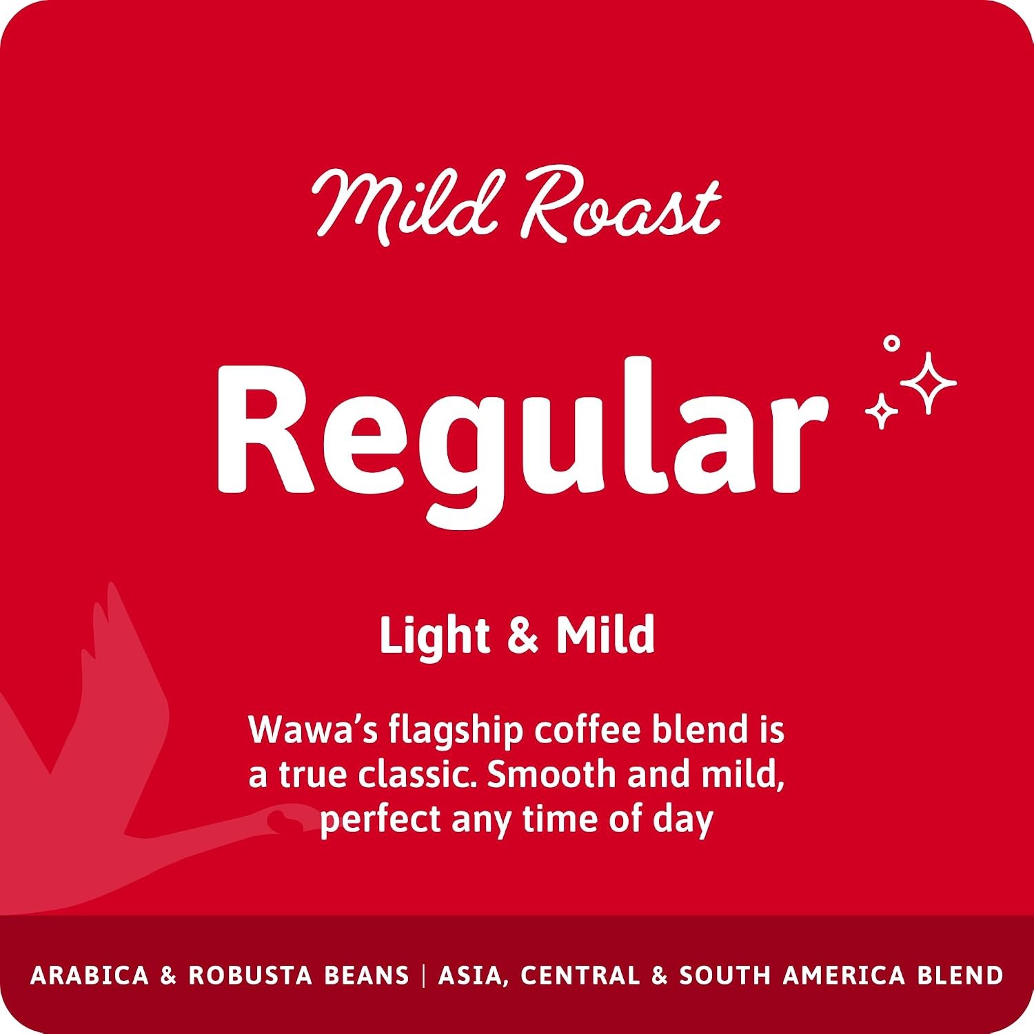 Wawa Mild Roast Single Cup Coffee Pods, 12 Pods, 1 Box, Regular Smooth &
