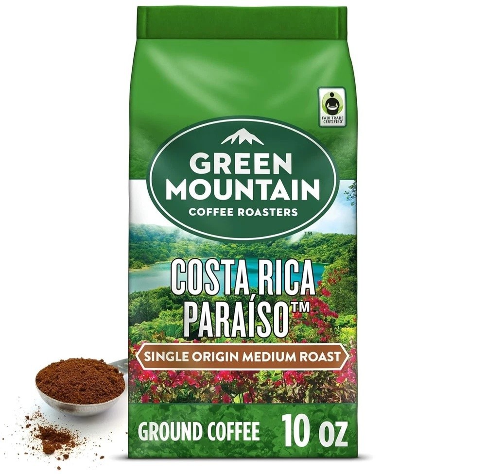 6 Bags of Green Mountain Costa Rica Paraiso Ground Coffee 10oz – Old Stock