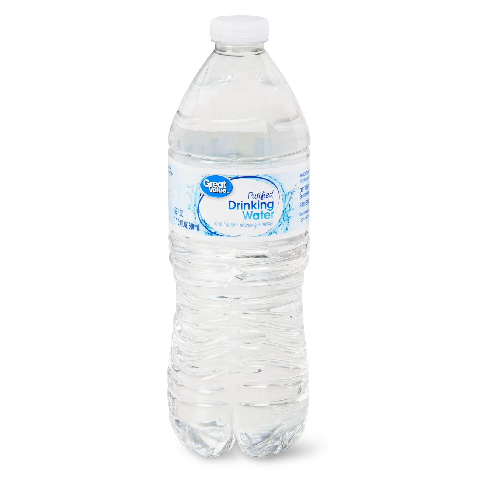 Great Value Purified Drinking Water, 16.9 Fl. Oz., 40 Count