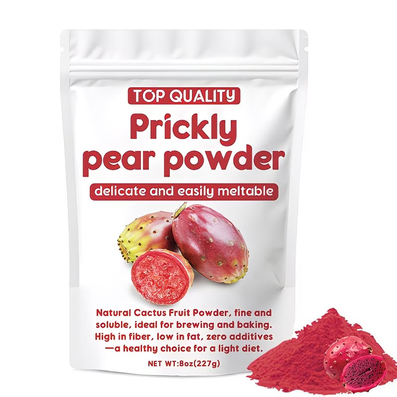 Pure Natural Sweet Taste Cactus Fruit Powder Antioxidants Vitamin C Vibrant