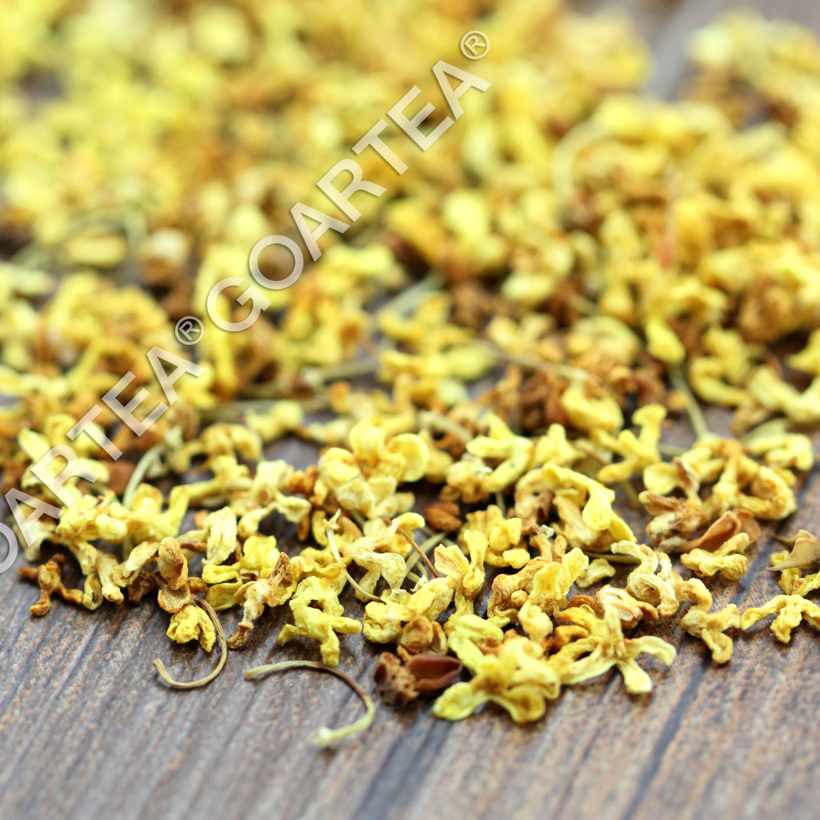 GOARTEA Natural Sweet Osmanthus Flower Tea Golden Fragrant Dried Chinese Herbal