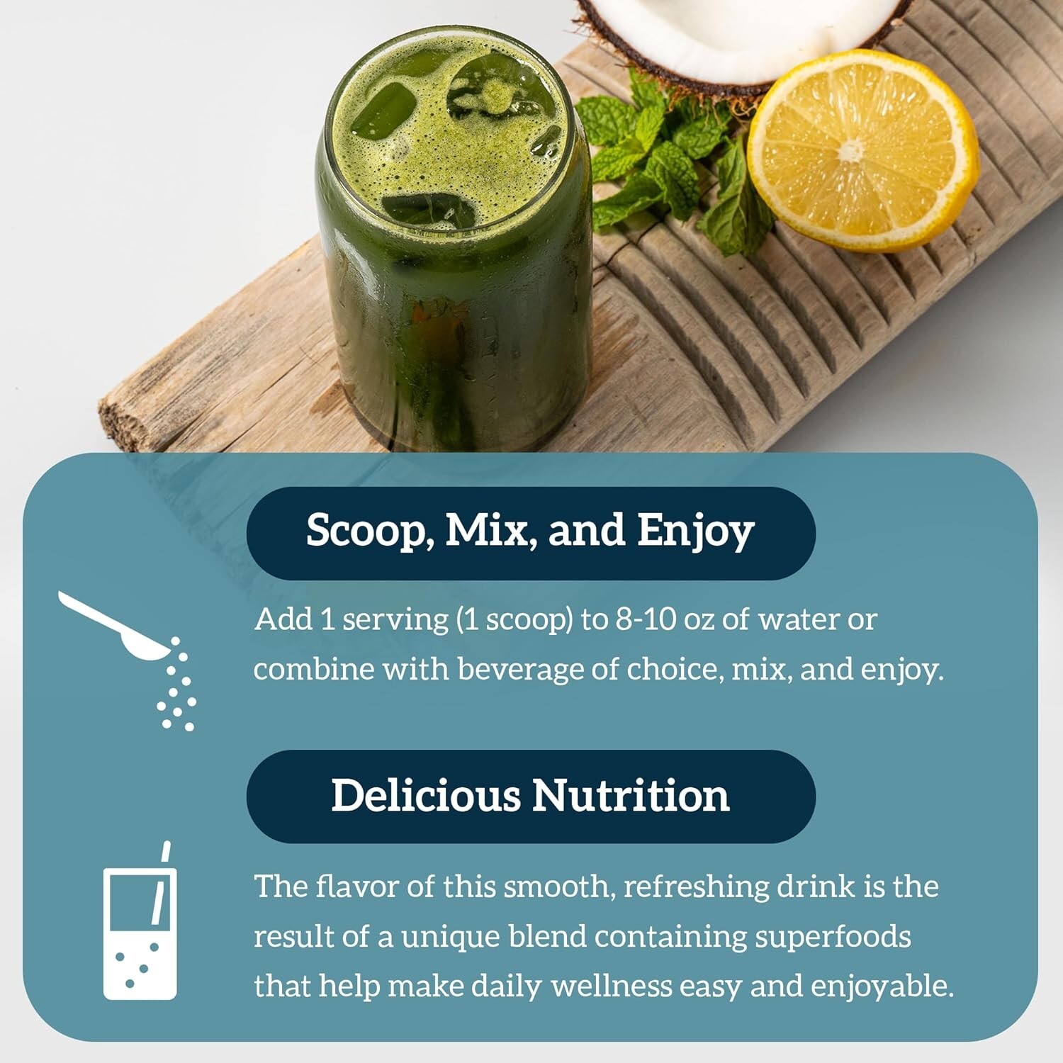 Organic Green Juice Powder – 30-Day Supply for Weight Loss & Fitness Boost