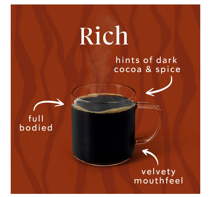 Starbucks Caffè Verona,Ground Coffee,Dark Roast Hot or Iced Coffee, 12 oz.