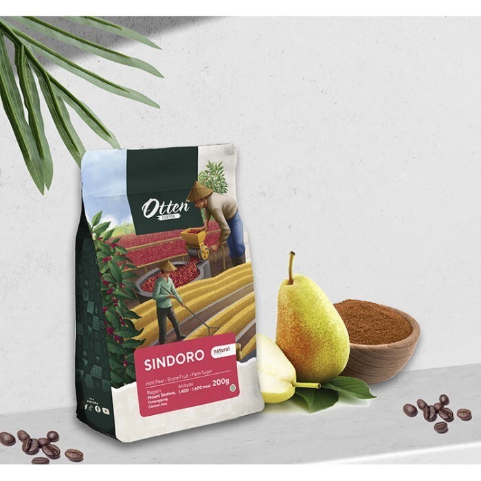 Arabica Coffee Java Sindoro Natural Process 200g – Otten Coffee – Coarse Premium
