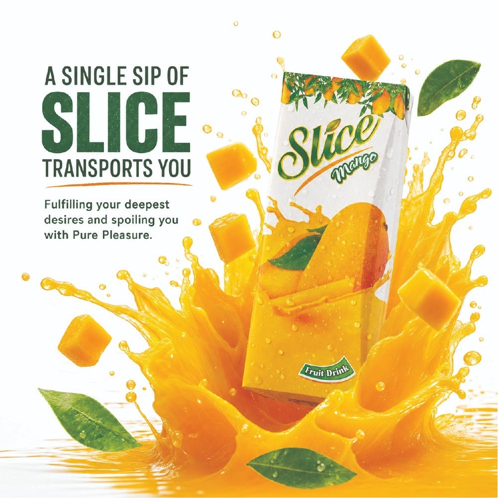 12 Pack Slice Mango Fruit Drink 200ml Ready to Drink Tropical Mango Juice