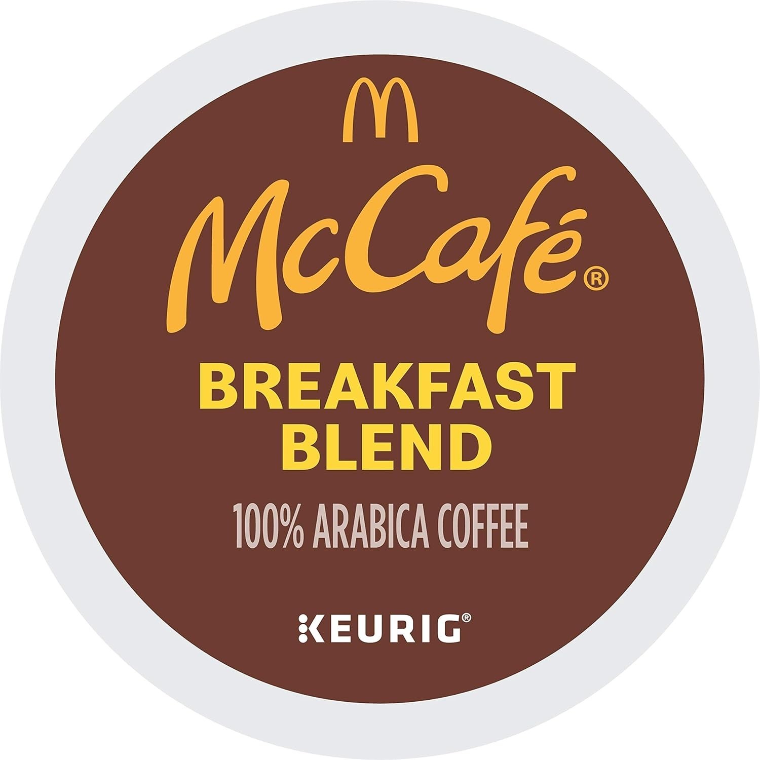 McCafe, Breakfast Blend Coffee, Keurig Single Serve K-Cup Pods, 72 Count