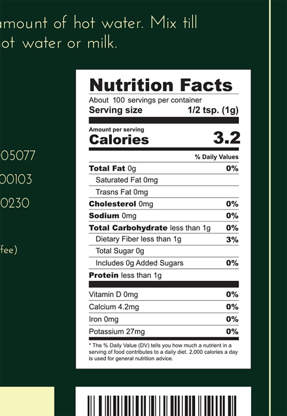 Matcha Green Tea Powder, 100 Grams (60 Servings) | Sourced From Shizuoka