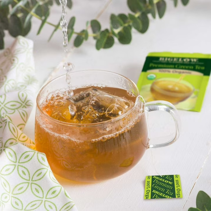 Bigelow Organic Premium Green Tea, Smooth Delicate Taste, 140 count.