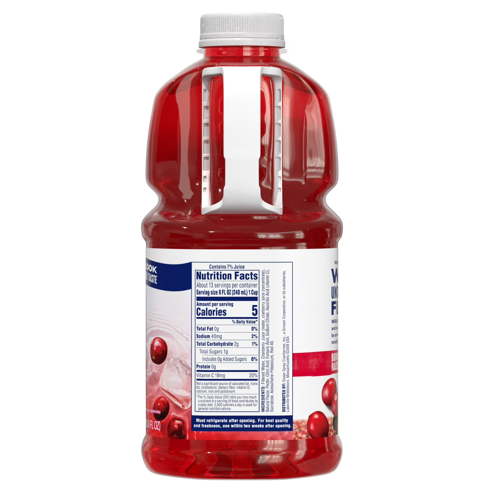 (2 pack) Ocean Spray Diet Cranberry Juice Drink, 101.4 fl oz Bottle…