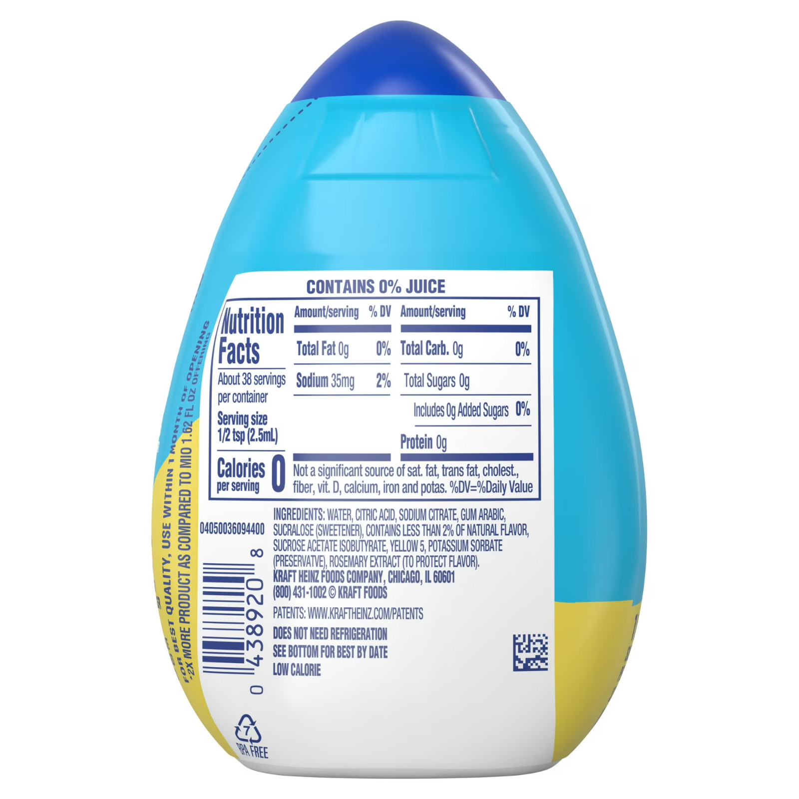 Mio Lemonade Naturally Flavored with other natural flavor Liquid Water Enhancer@