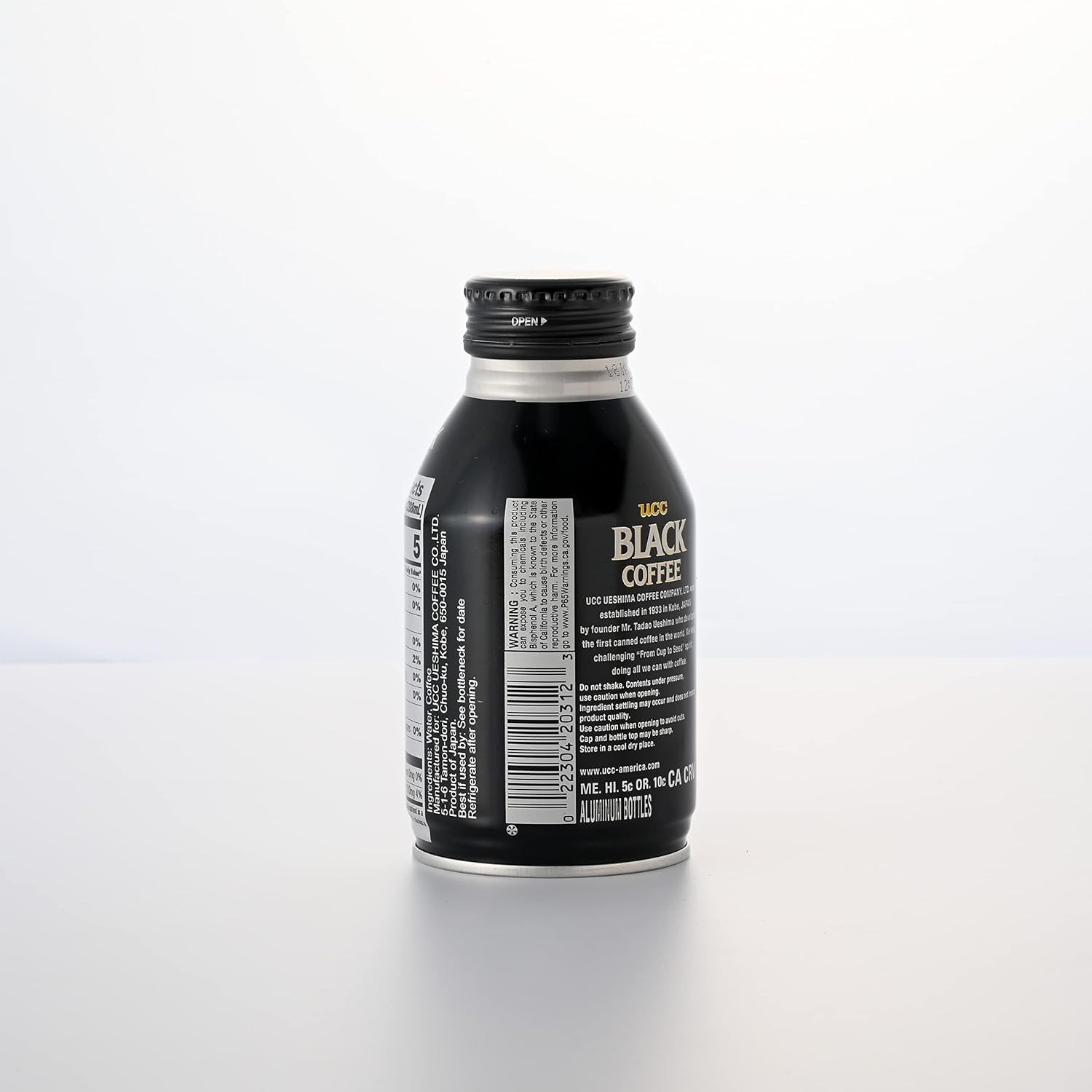 UCC Ready to Drink Black Coffee, 9.74 FL OZ (Pack of 24). Imported from Japan