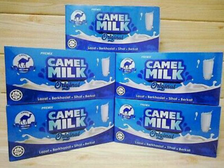 New Original Camel Milk Powder HALAL 10 Boxes (200 sachets x 25g) – Fast DHL
