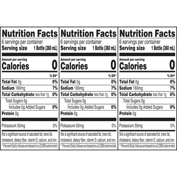 Gatorade Zero Sports Drinks, Berry/Glacier Cherry/Glacier Freeze Variety Pack 18