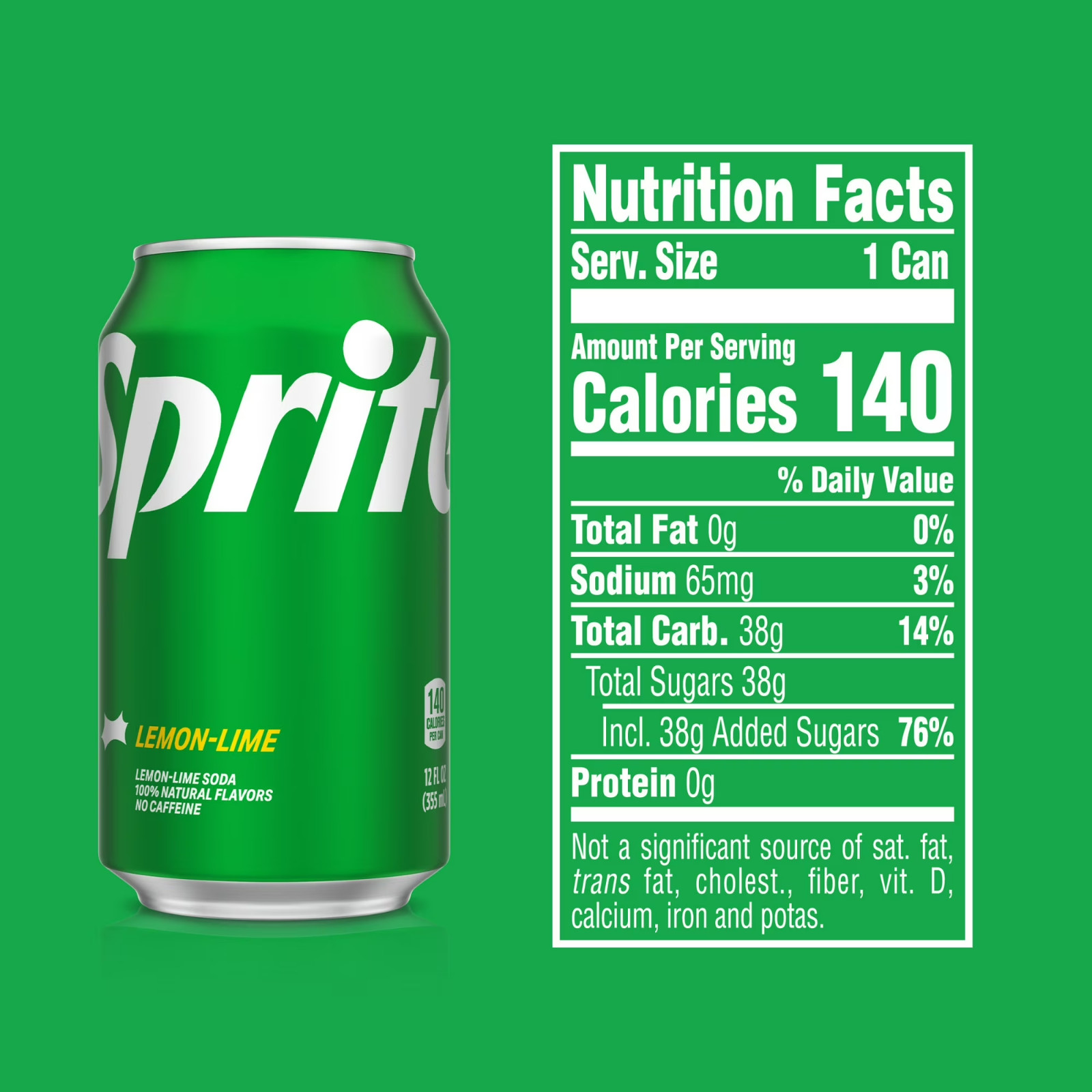 Sprite Lemon-Lime Caffeine Free Soda Pop Fridge Pack Cans (12 fl oz 12 Pack)