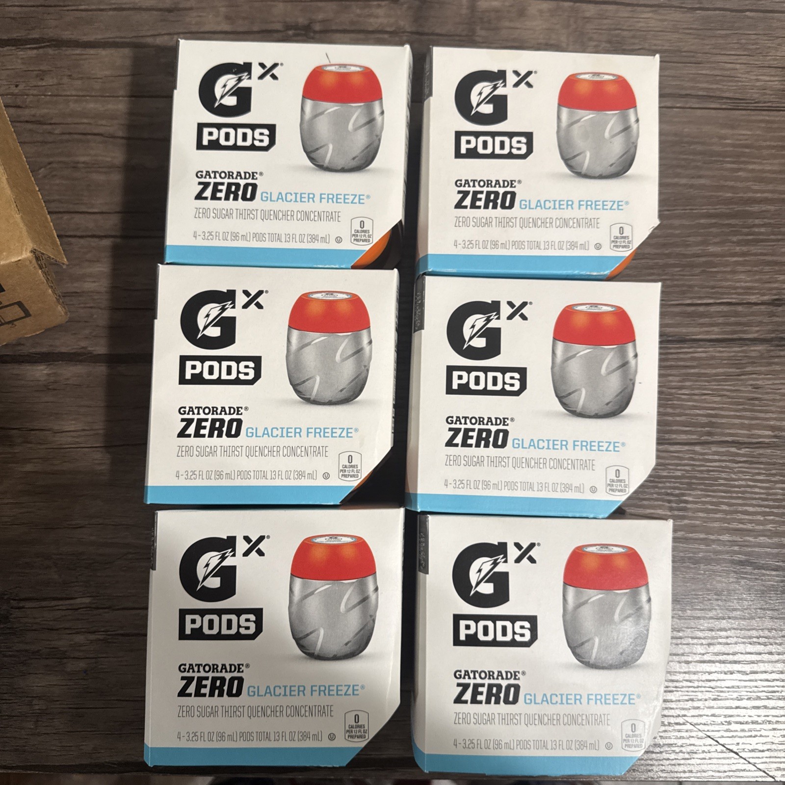 Gatorade Zero Glacier Freeze Energy & Fitness Drink Pods 4-Pack Zero Sugar 06/26