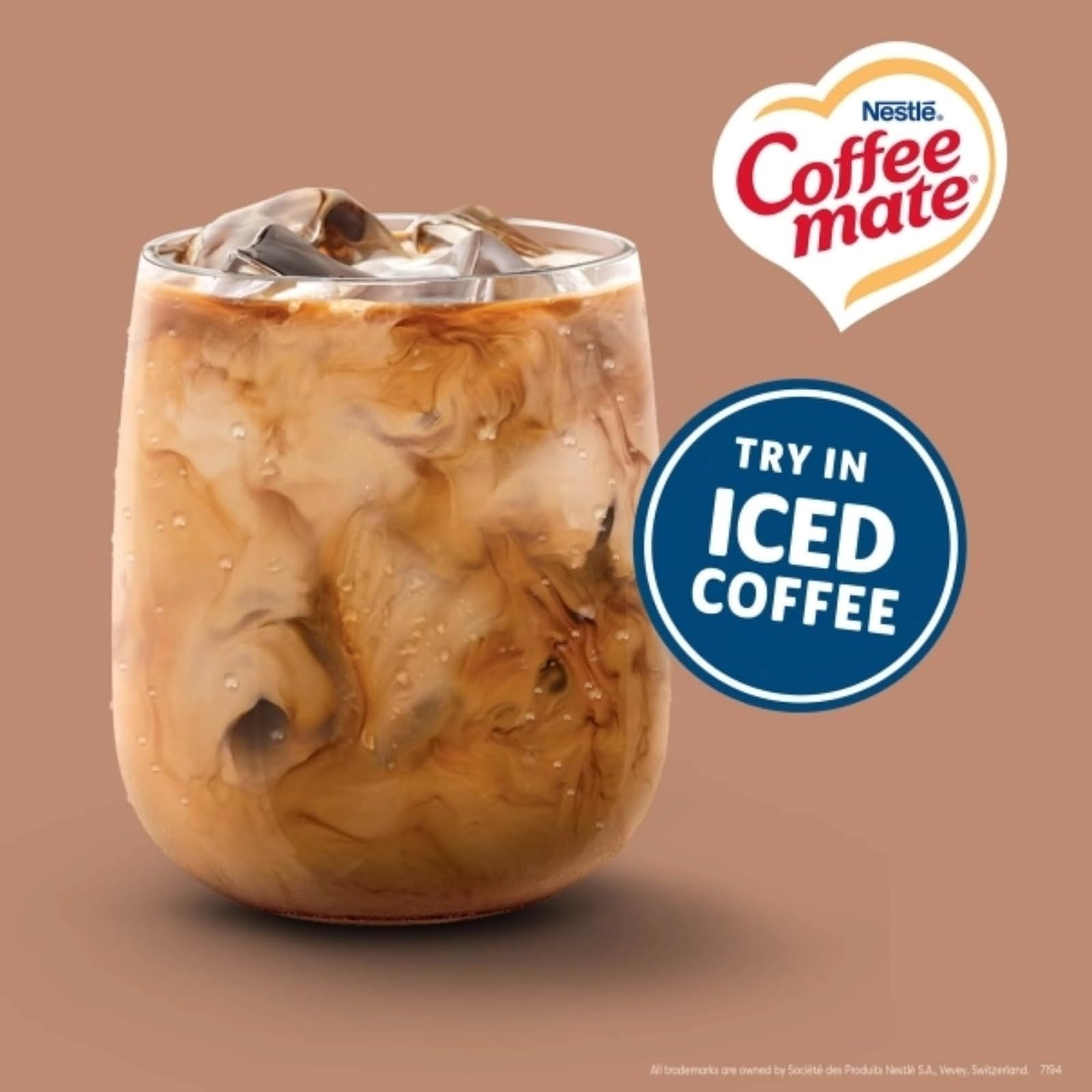Coffee mate Café Mocha Liquid Creamer Singles 100 Count Non-Dairy