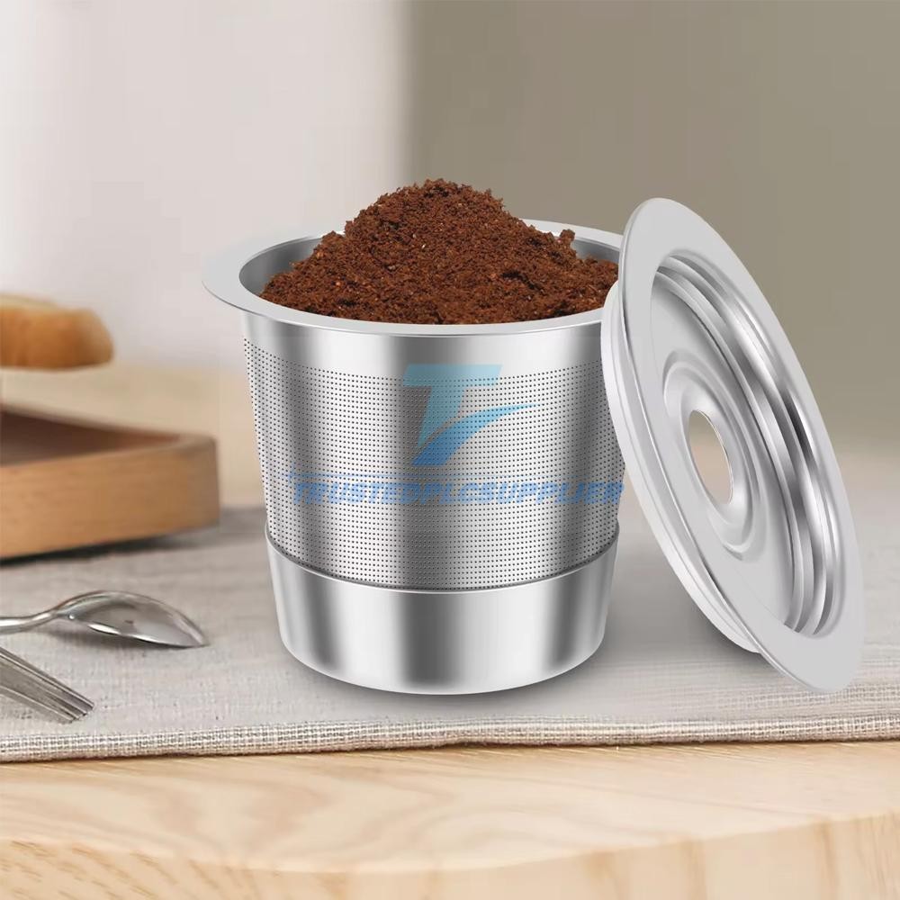 2/4 Pack K Cup Reusable Coffee Pods for Keurig: Stainless Steel Refillable K Cup