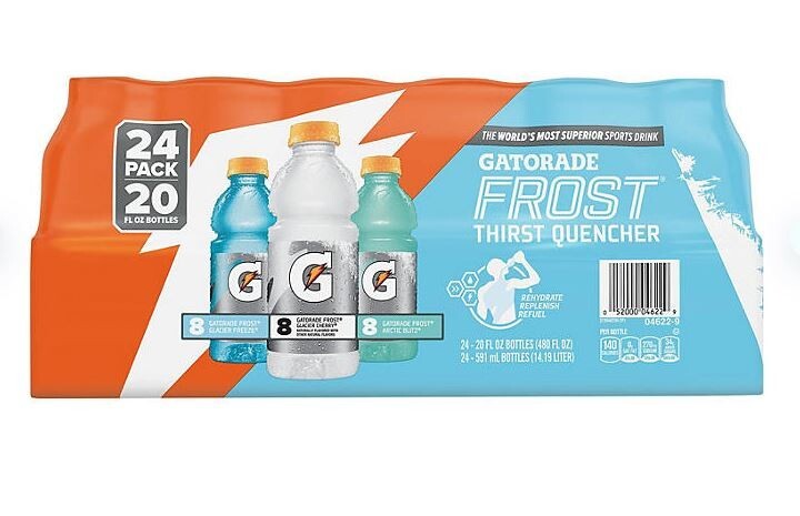Gatorade Frost Thirst Quencher, Variety Pack 20 fl. oz., 24 pk.