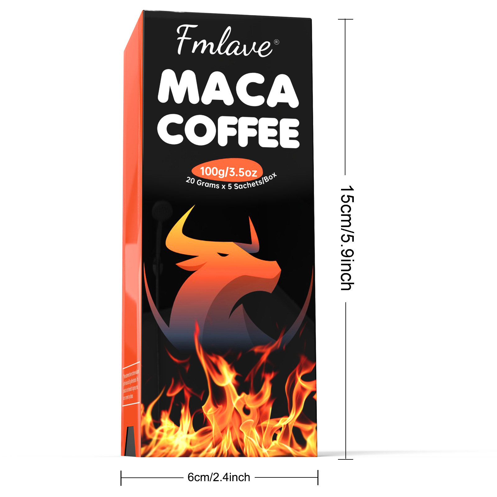 Maca Coffee for Men Herbal Supplement Energy Coffee Ginseng Ashwagandha Cordycep