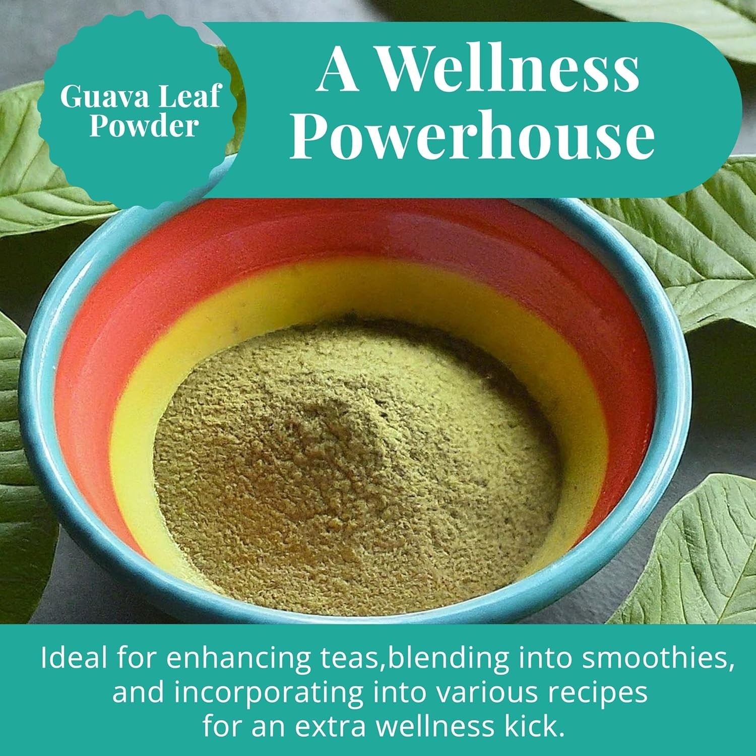 Te Hojas de Guayaba, Guava Leaves Organic, Dried Guava Leaf, Loose Tea, 5.2oz.