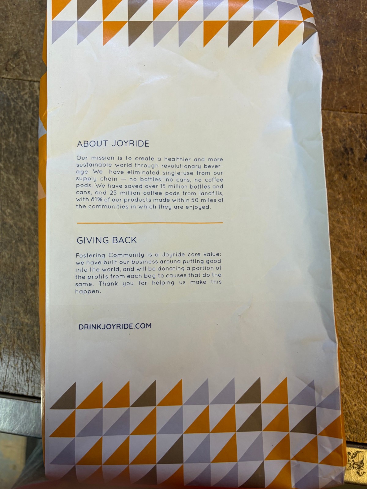 Joyride Damn Fine DECAF Coffee Whole Bean 5 lbs pounds Best By 4/31/2026 80oz