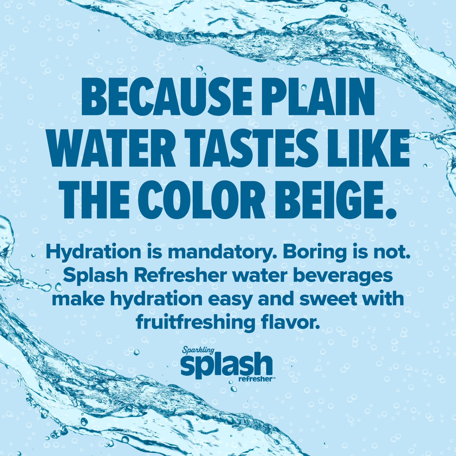 Splash Kiwi Watermelon Sparkling Water, 12 Fl Oz, 8 Cans