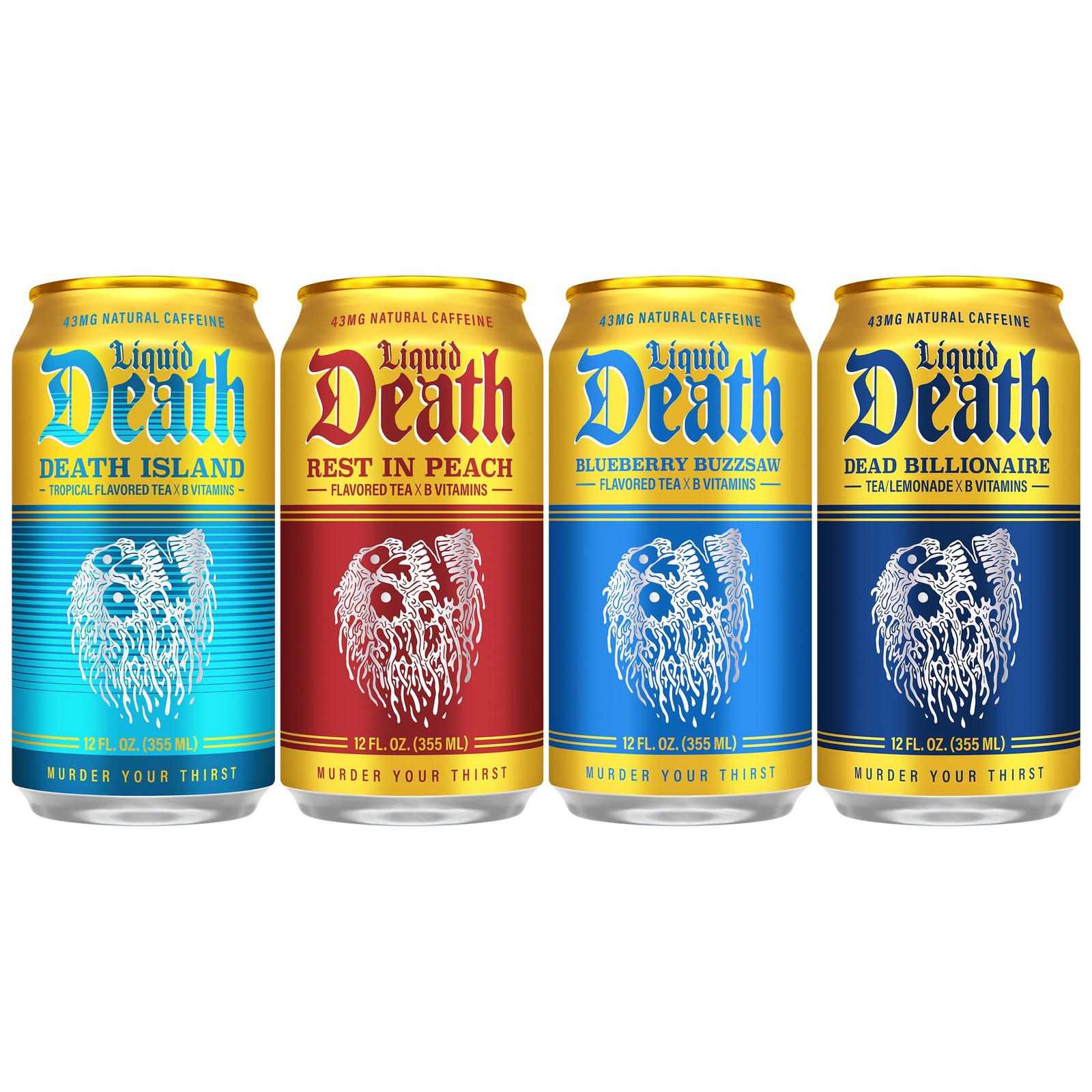 Iced Tea – Modern Variety, Less Sugar*, Boost of Caffeine, B Vitamins, No Art…