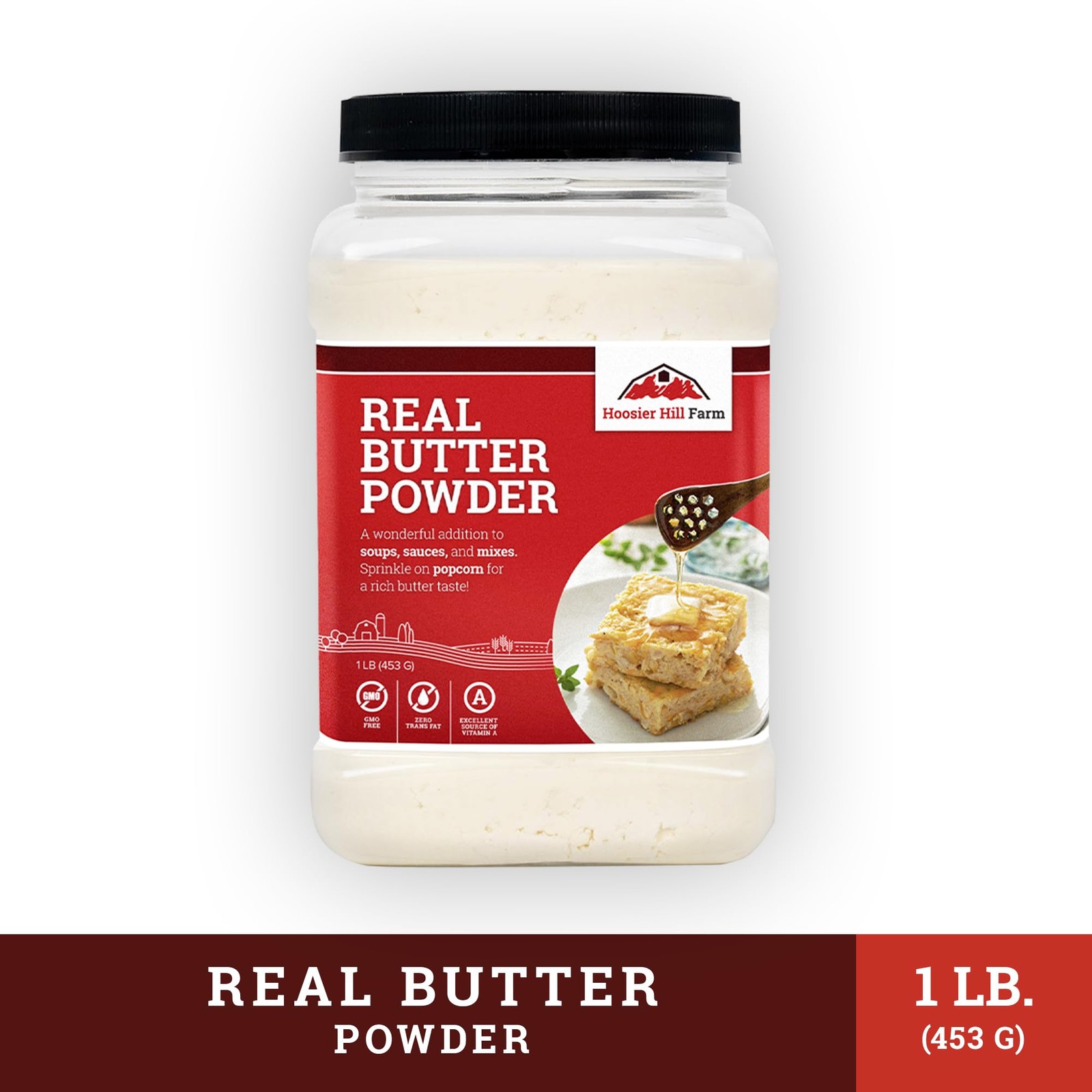 Hoosier Hill Farm Real Butter powder, 1 lb