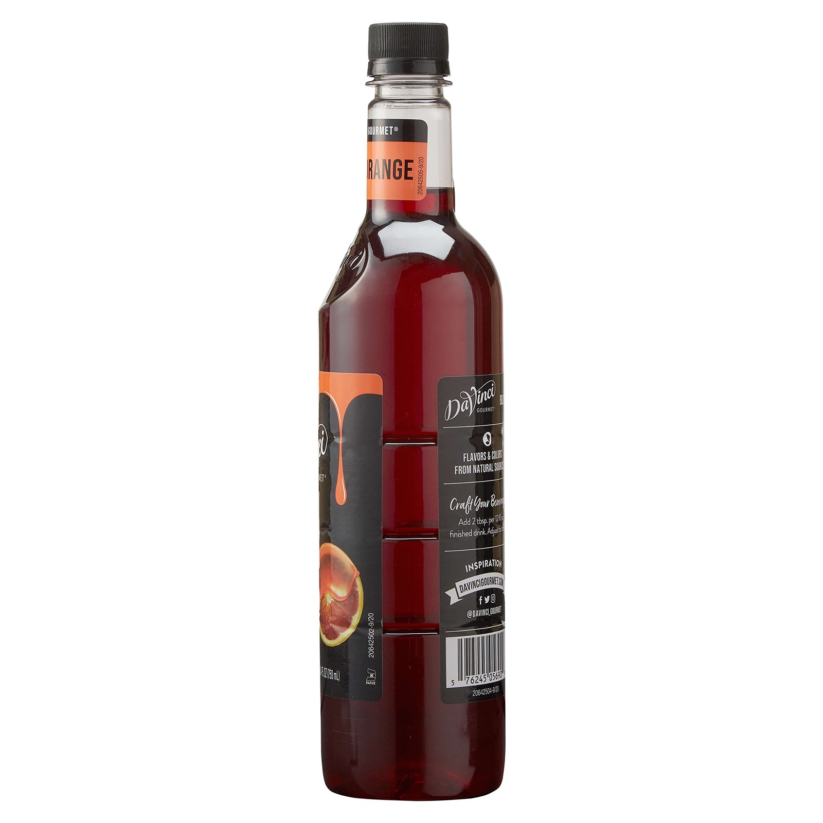 Blood Orange Coffee Syrup Flavoring for Drinks Cocktails 25.4 fl oz