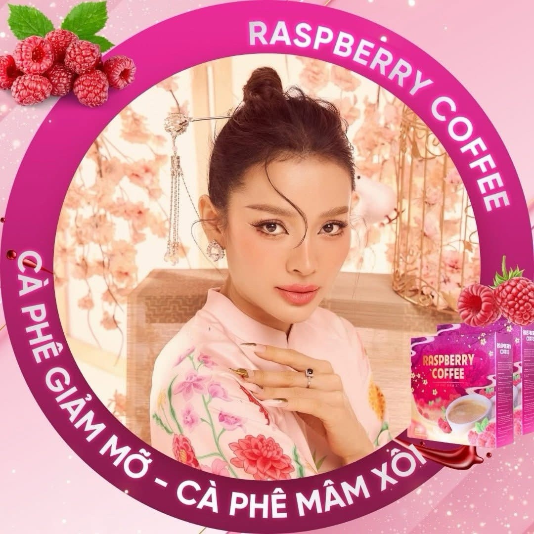 Raspberry Coffee Ca Phe Mam Xoi Den 15 Packets AUTHENTIC Weight Loss (US Seller)