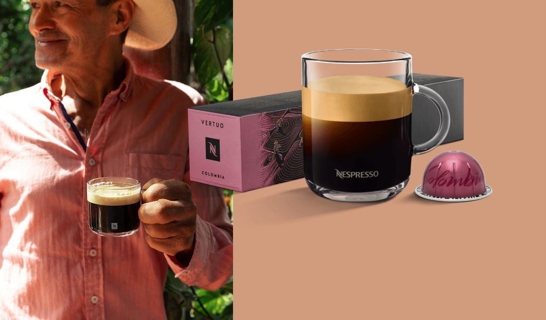 Nespresso Vertuo Master Origins Colombia Coffee Pods, 60-count (case) 7.77 oz.