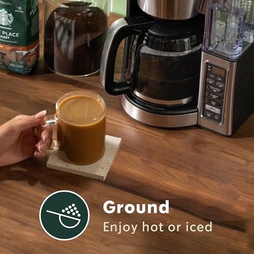 French Roast Dark Ground Coffee 6 Bags 12oz Hot or Iced Arabica