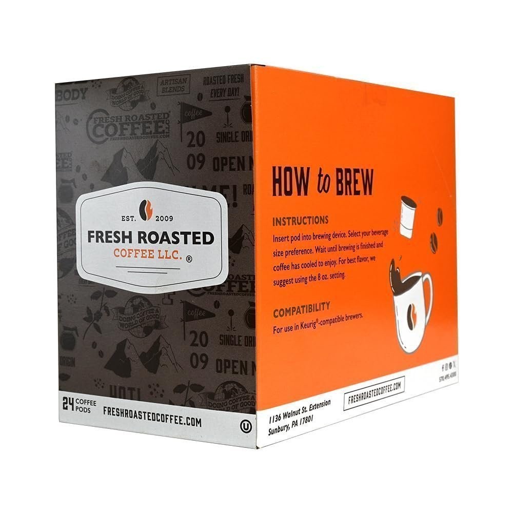 FRC | Kenya AA Coffee Pods | 96 Pods, Keurig Compatible
