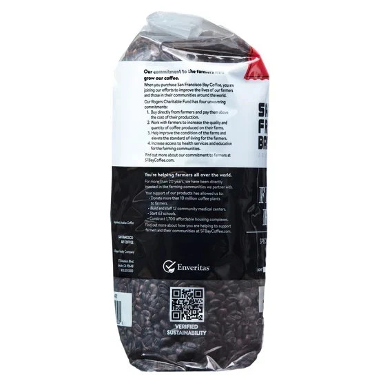 San Francisco French Roast Whole Bean Coffee 3 Lb, 2-Pack Dark Roast